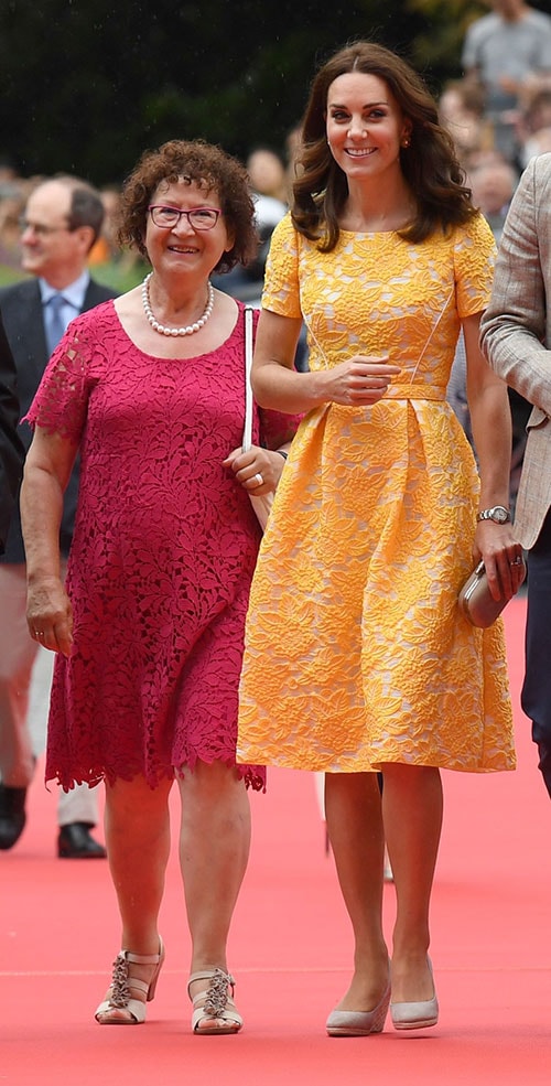 желтое платье герцогини Кембриджской Гейдельберг