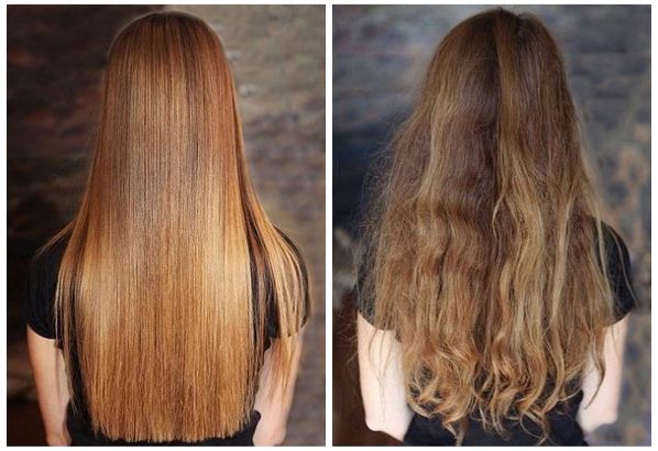 что такое ламинирование волос фото до и после