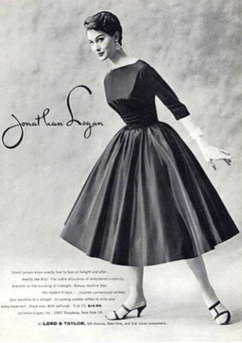 Платья в стиле 60-х вырезка из журнала