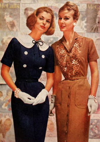 Платья в стиле 60-х